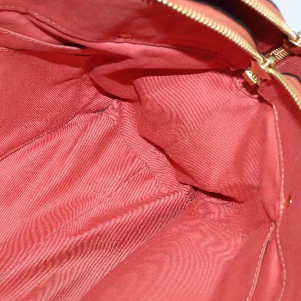 Chloe Angie Tote Leather Brown Leather Tote Bag Bag (Pre-Owned)