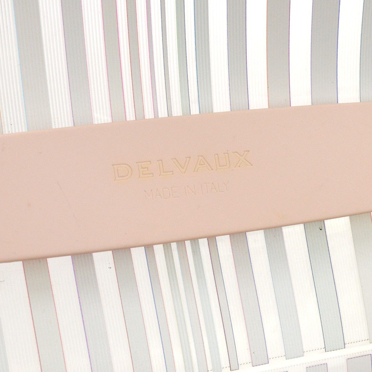 Delvaux The Eye Catcher Tempete Top Handle Multicolor Pvc Multicolour Pvc Handbag (Pre-Owned)