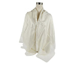 Gucci Women's White Modal / Cashmere "GUCCY" Star Print Large Square Scarf 519687 9000