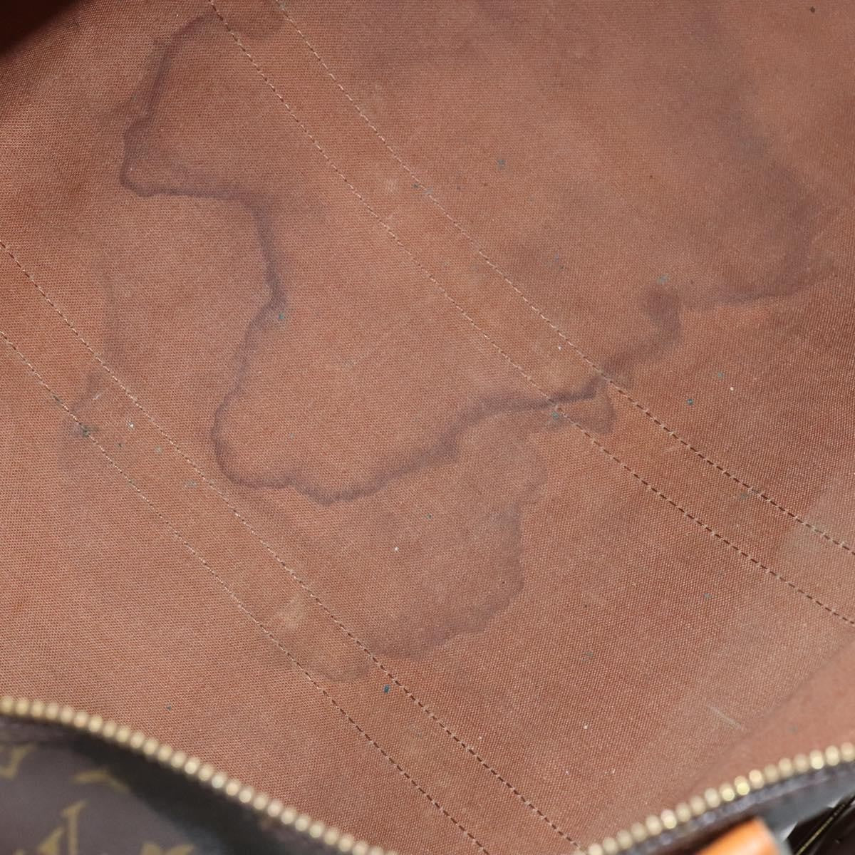 Louis Vuitton Keepall Monogram Canvas Brown Canvas Travel Bag Bag (Pre-Owned)