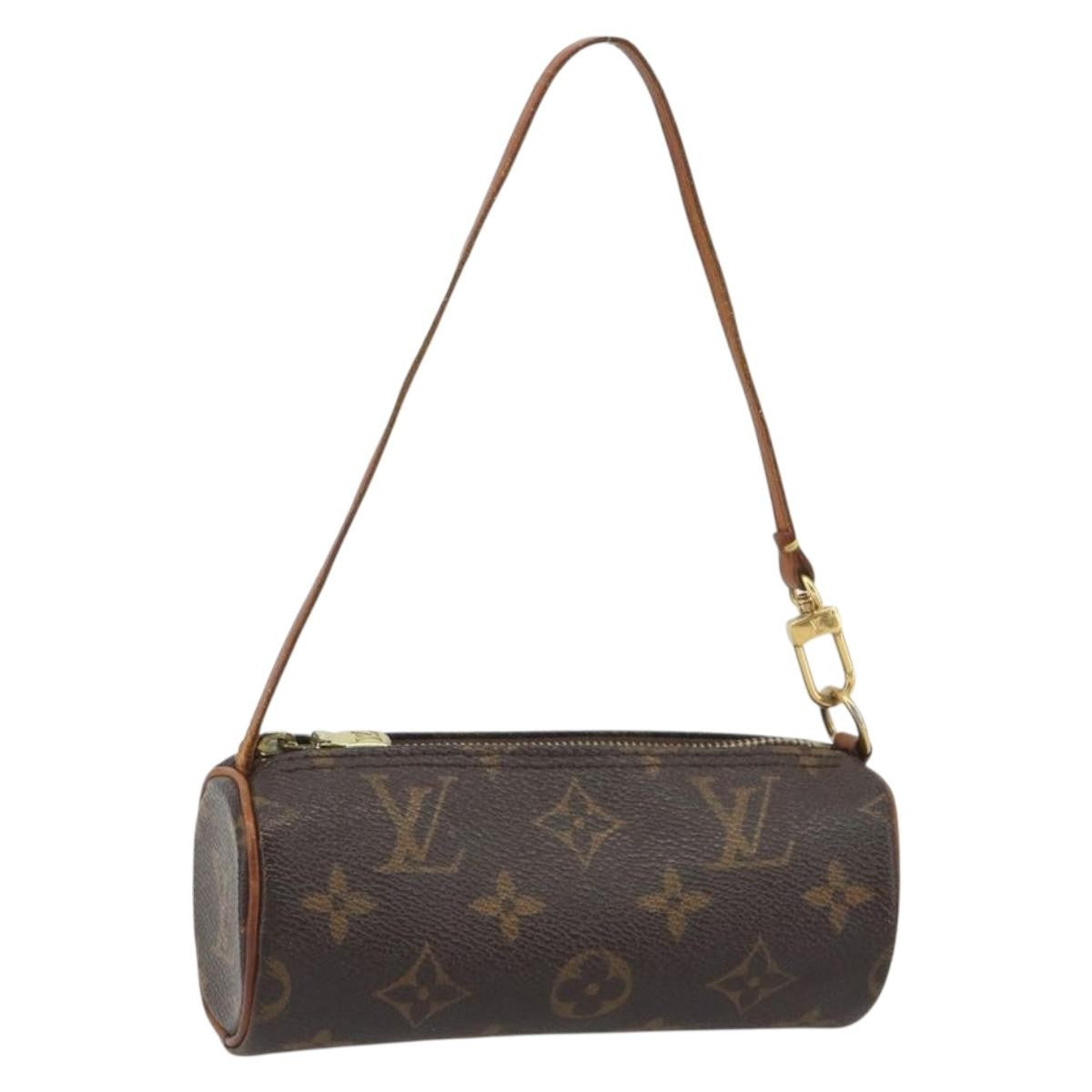 Louis Vuitton Papillon Pochette Monogram Canvas Brown Canvas Clutche & Pouche Bag (Pre-Owned)
