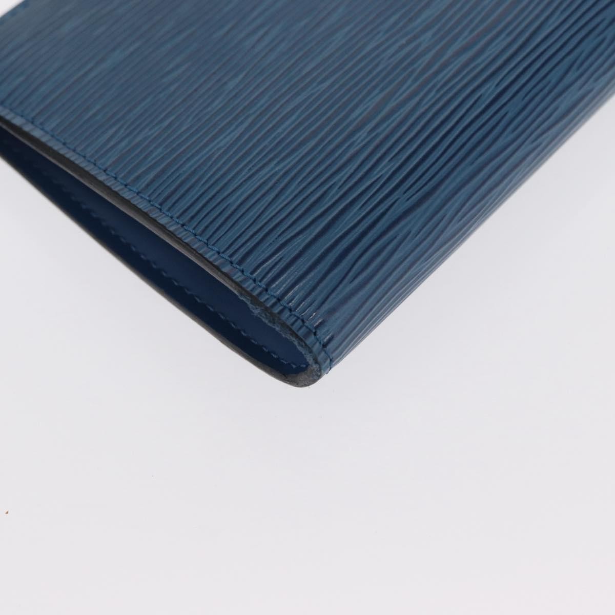 Louis Vuitton Pochette Accessoires Epi Leather Blue Leather Clutche & Pouche Bag (Pre-Owned)