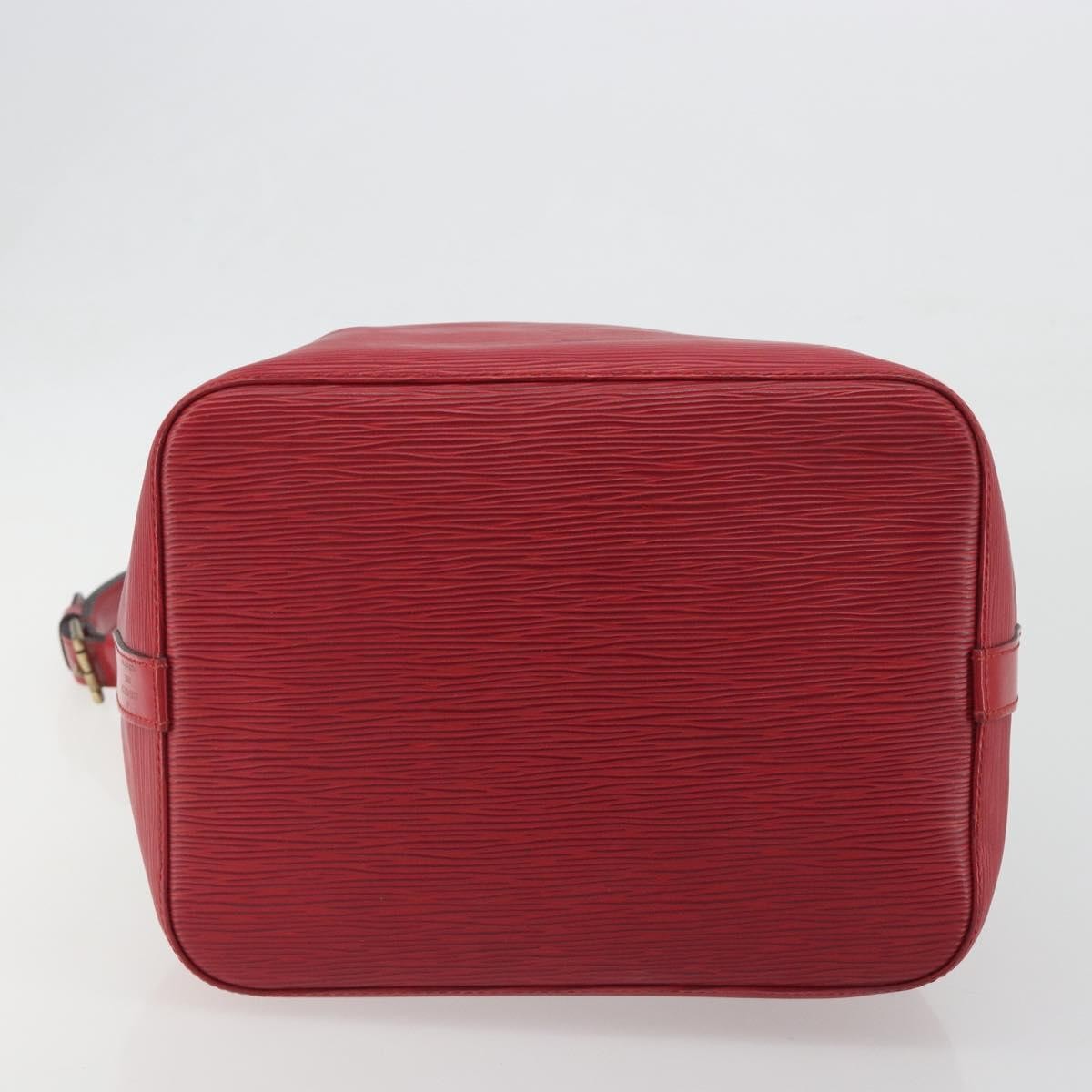 Louis Vuitton Petit Noe Epi Leather Red Leather Shoulder Bag Bag (Pre-Owned)
