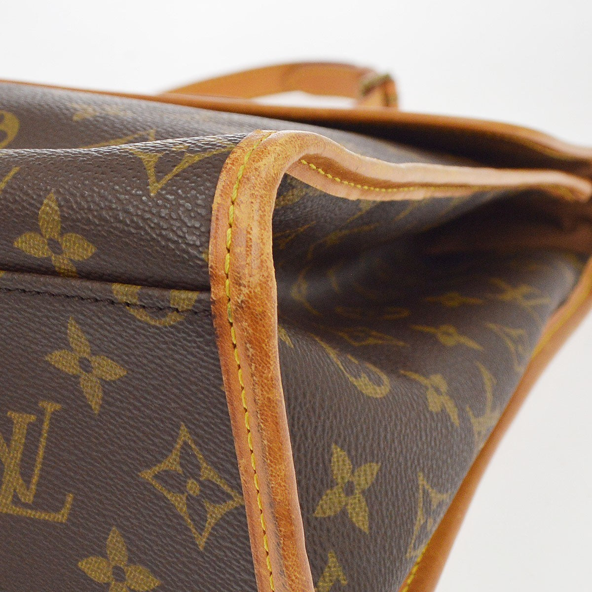 Louis Vuitton Beverly Monogram Canvas Brown Canvas Briefcase Bag (Pre-Owned)
