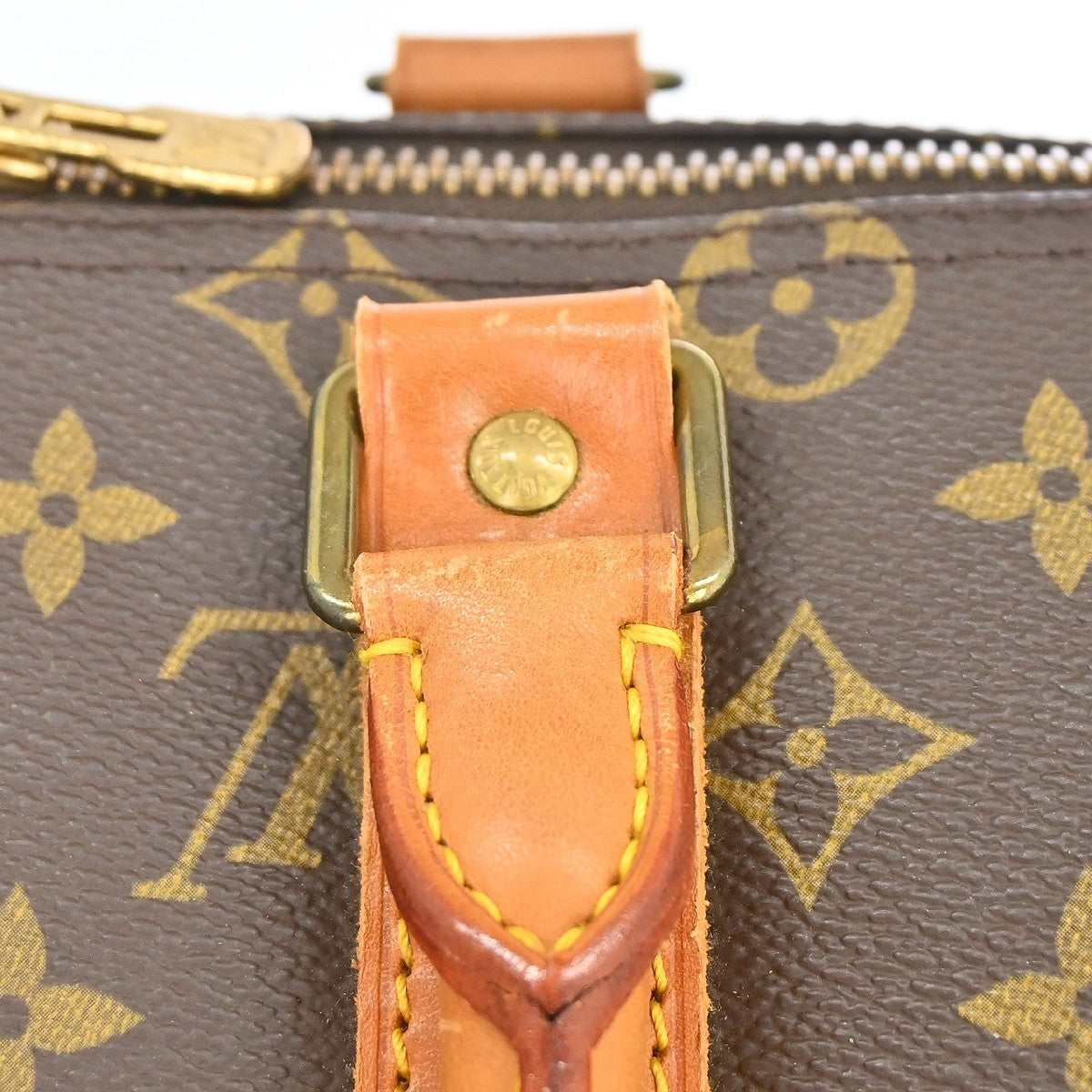 Louis Vuitton Keepall Monogram Canvas Brown Canvas Travel Bag Bag (Pre-Owned)