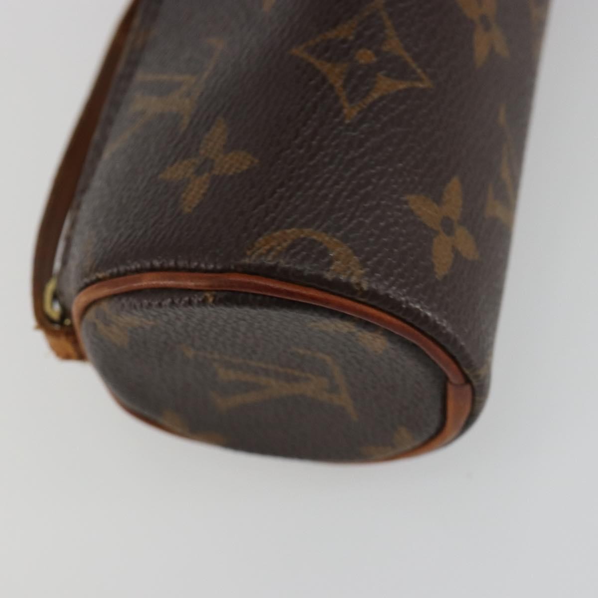 Louis Vuitton Papillon Pochette Monogram Canvas Brown Canvas Clutche & Pouche Bag (Pre-Owned)