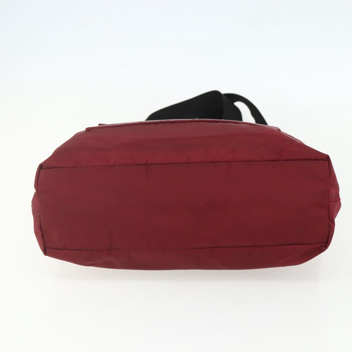 Prada Sport Nylon Red Nylon Tote Bag Bag (Pre-Owned)