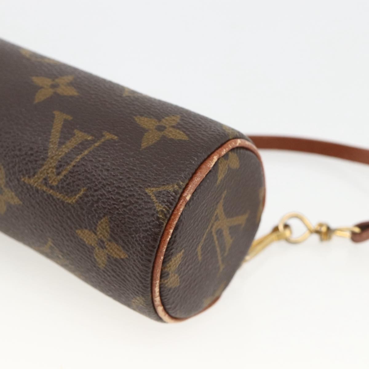 Louis Vuitton Papillon Pochette Monogram Canvas Brown Canvas Clutche & Pouche Bag (Pre-Owned)