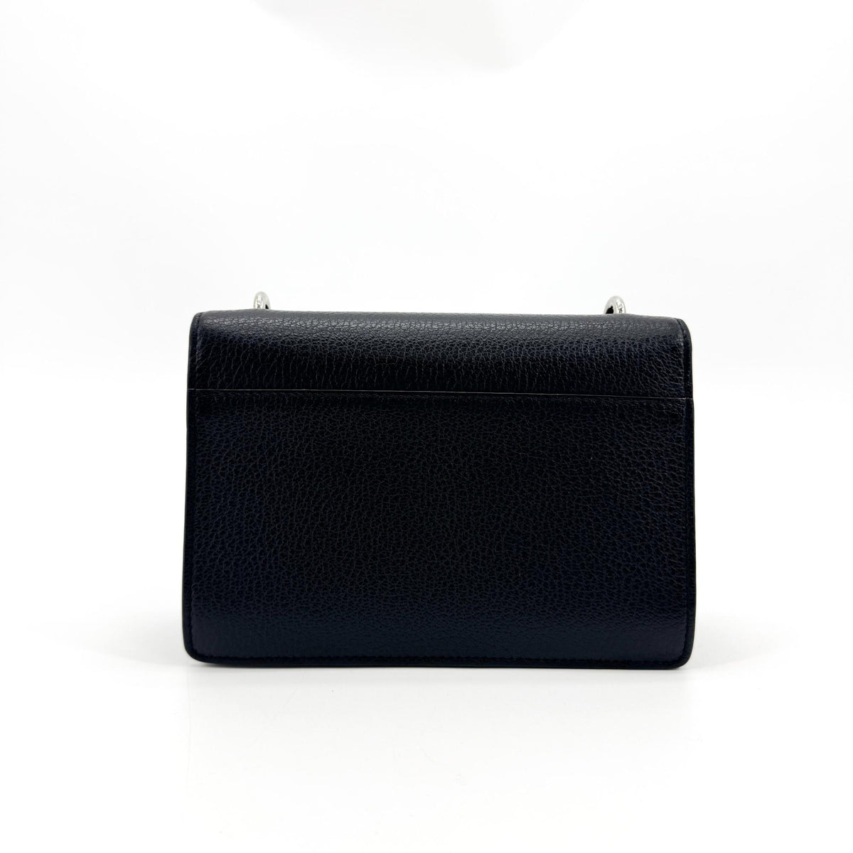 Saint Laurent Sunset Leather Black Leather Crossbody Bag Bag (Pre-Owned)