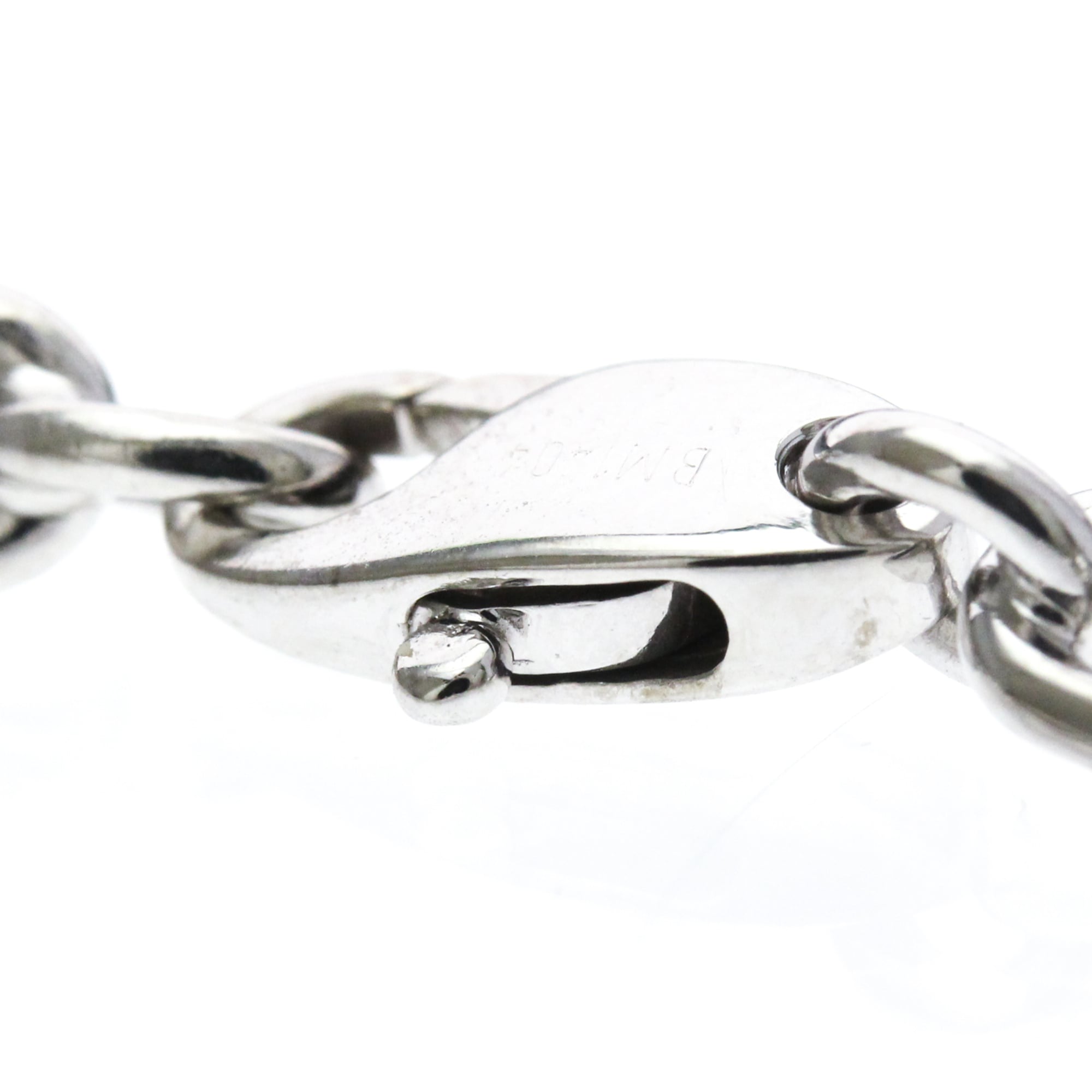 Cartier Spartacus 18K White Gold Silver White_Gold Bracelet Jewelry (Pre-Owned)