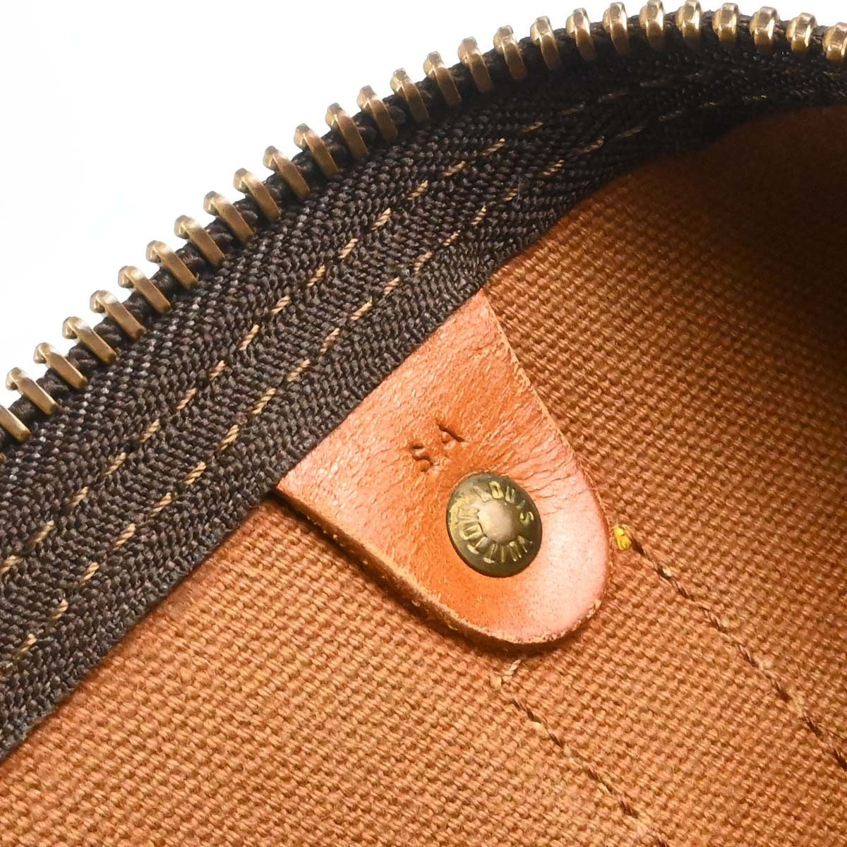 Louis Vuitton Keepall Monogram Canvas Brown Canvas Travel Bag Bag (Pre-Owned)