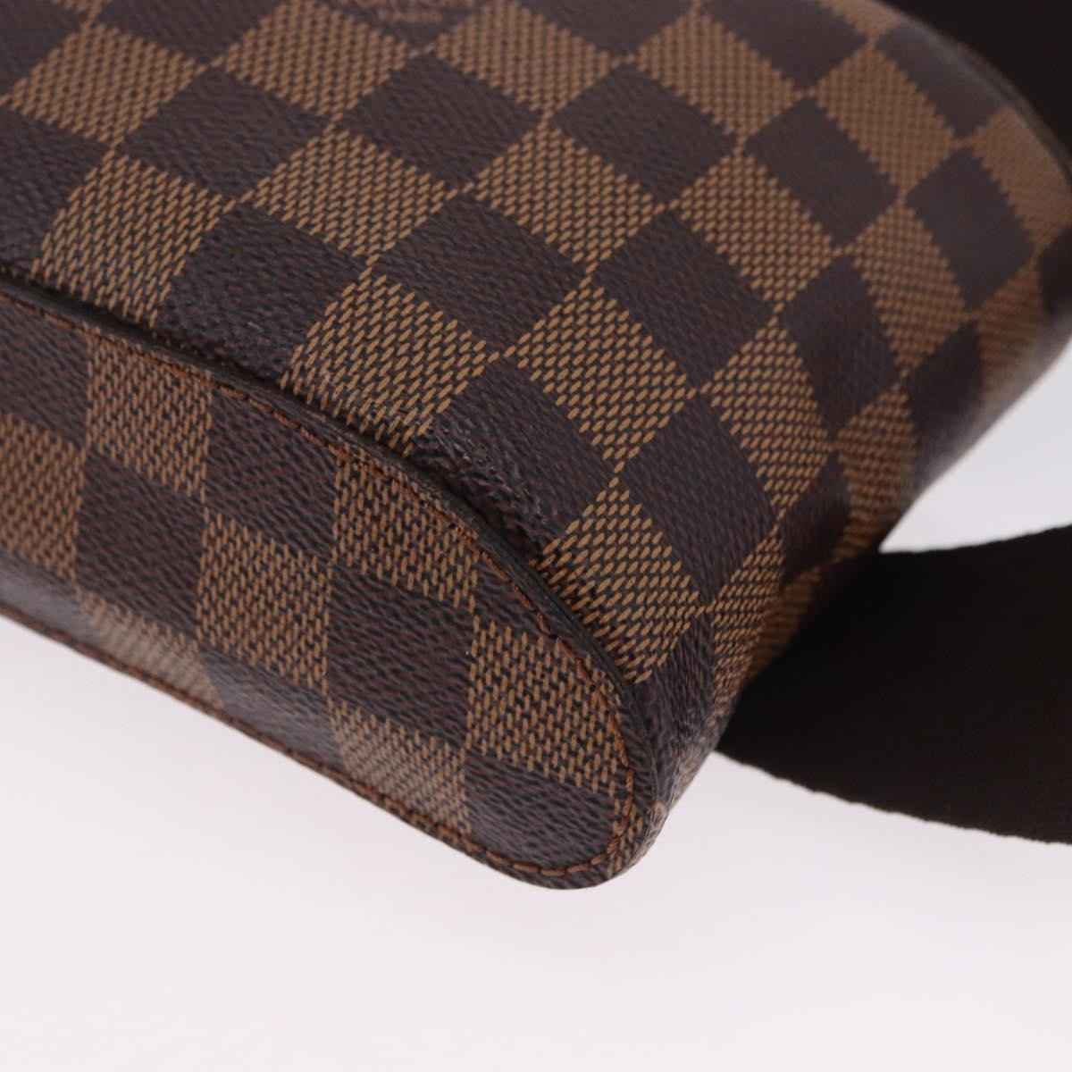 Louis Vuitton Geronimos Damier Brown Canvas Clutche & Pouche Bag (Pre-Owned)
