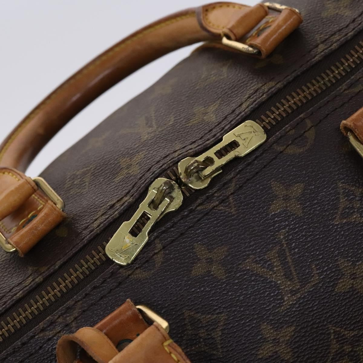 Louis Vuitton Keepall Monogram Canvas Brown Canvas Travel Bag Bag (Pre-Owned)
