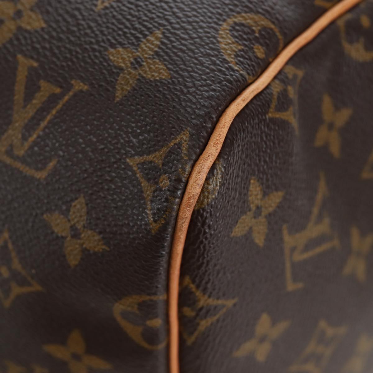 Louis Vuitton Keepall Monogram Canvas Brown Canvas Travel Bag Bag (Pre-Owned)