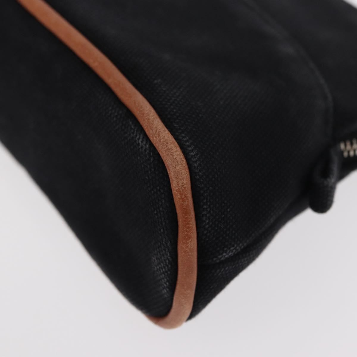 Hermes Bolide Travel Canvas Black Canvas Clutche & Pouche Bag (Pre-Owned)