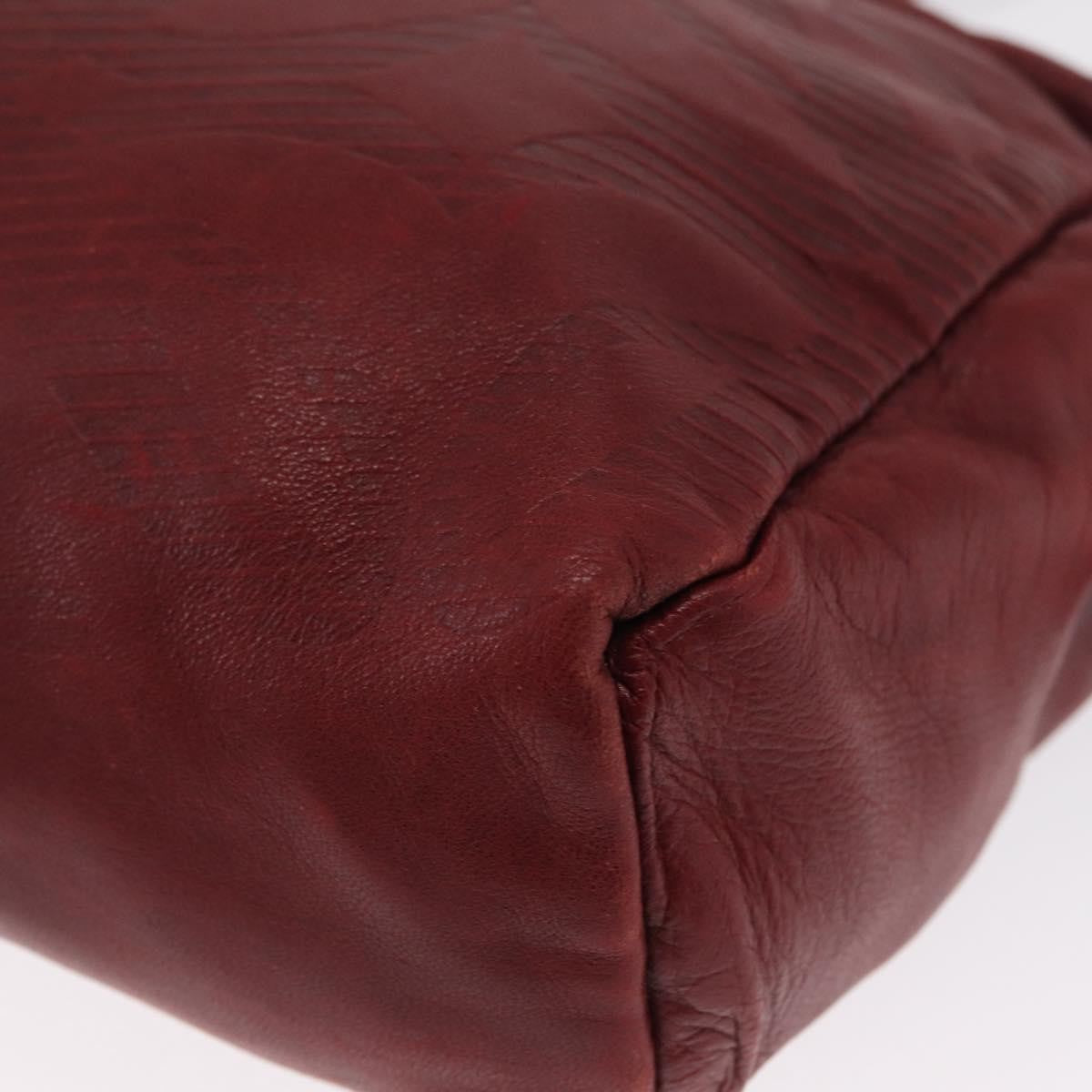 Loewe Vintage Leather Red Leather Shoulder Bag Bag (Pre-Owned)