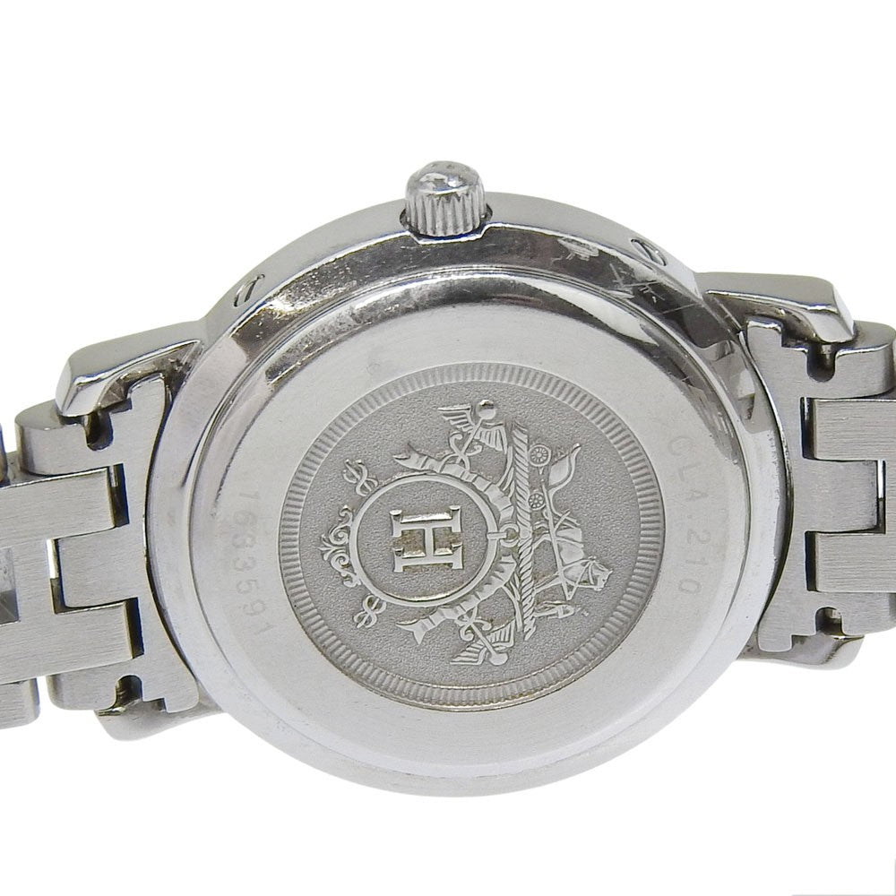 Hermes Clipper Quartz Stainless Steel Watch (Pre-Owned)