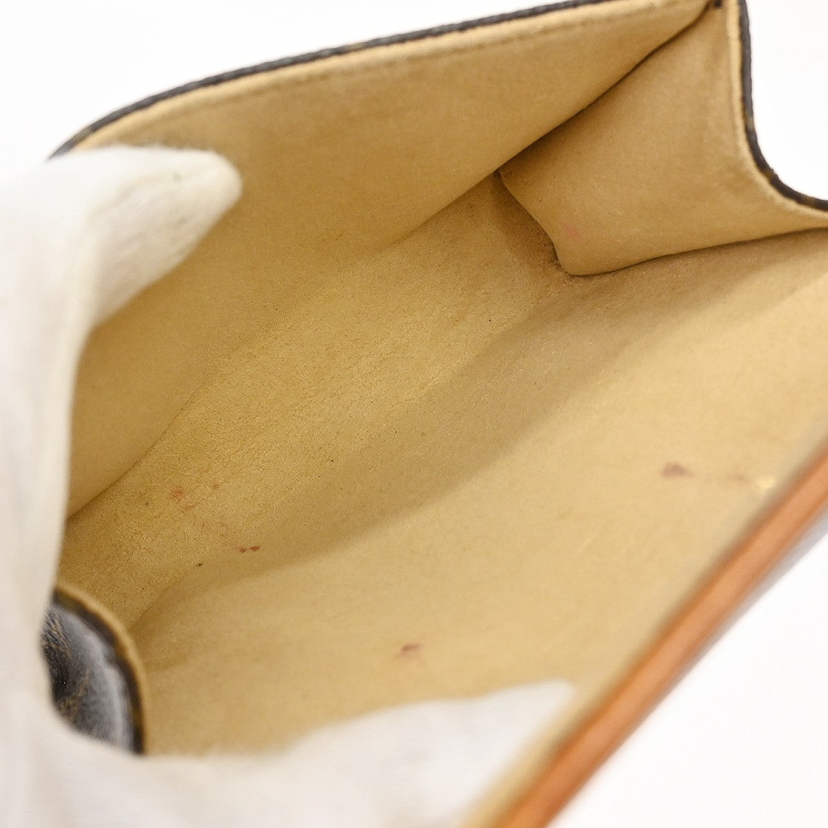 Louis Vuitton Florentine Waist Monogram Canvas Brown Canvas Handbag (Pre-Owned)