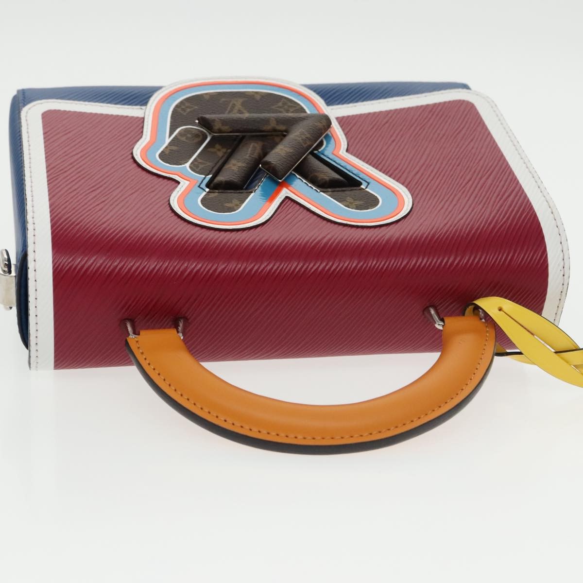 Louis Vuitton Twist Top Handle Limited Edition Peace Love Epi And Monogram Canvas Multicolour Leather Bag (Pre-Owned)