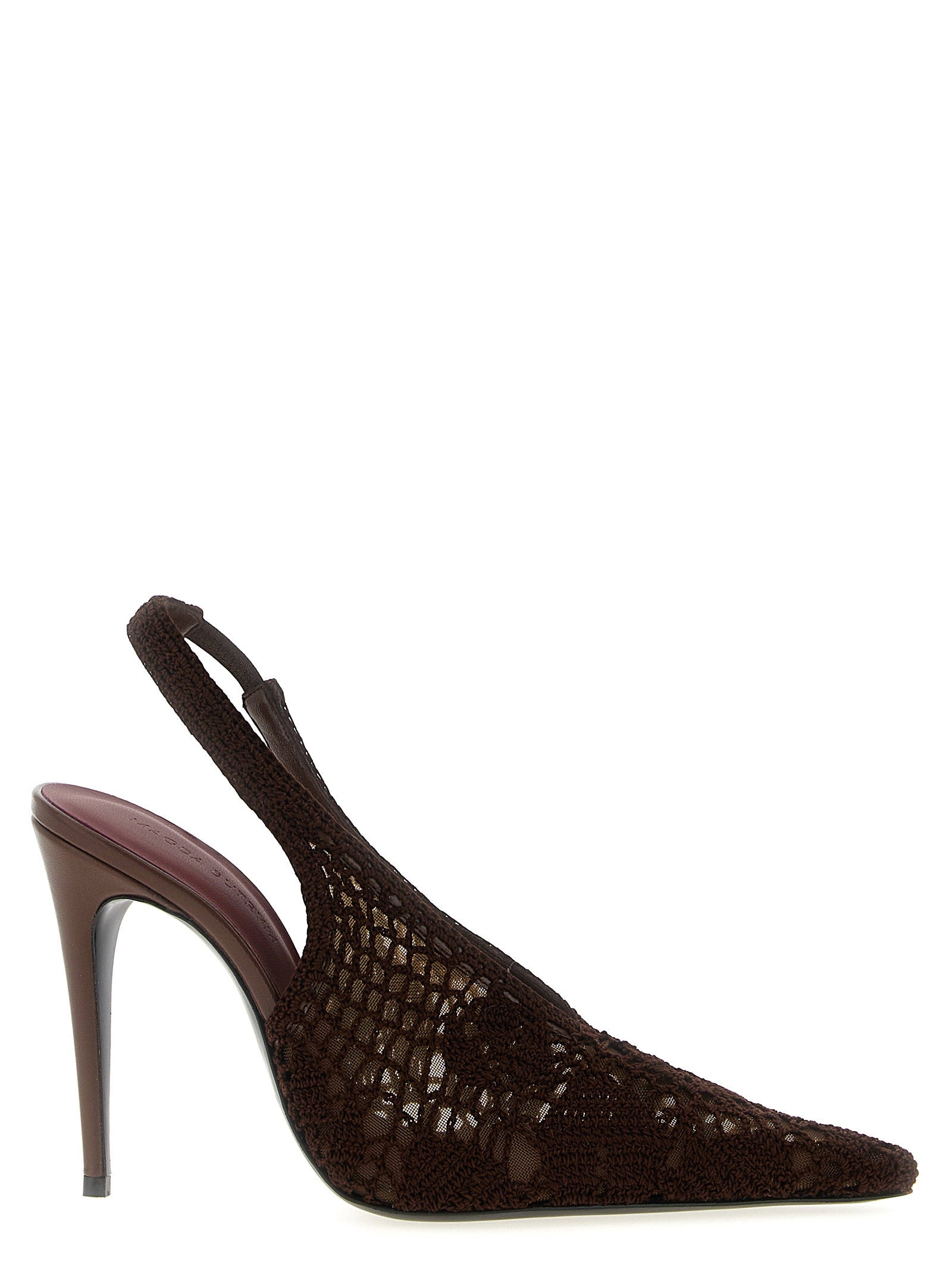 Magda Butrym Women's Crochet Slingback