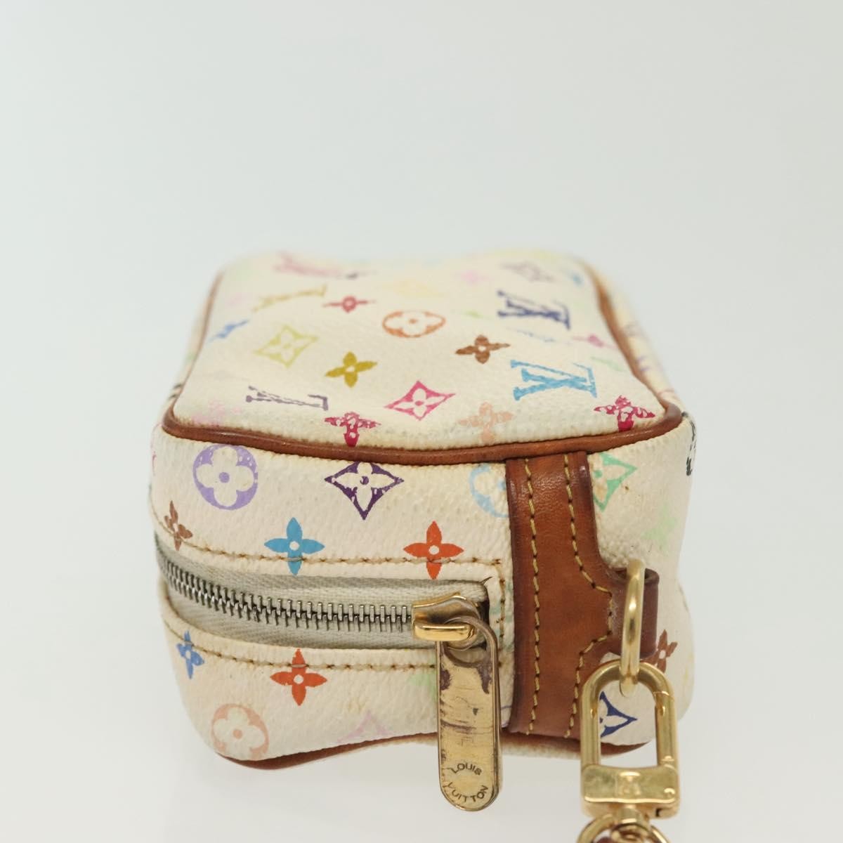 Louis Vuitton Wapity Trousse Monogram Multicolor White Canvas Clutche & Pouche Bag (Pre-Owned)