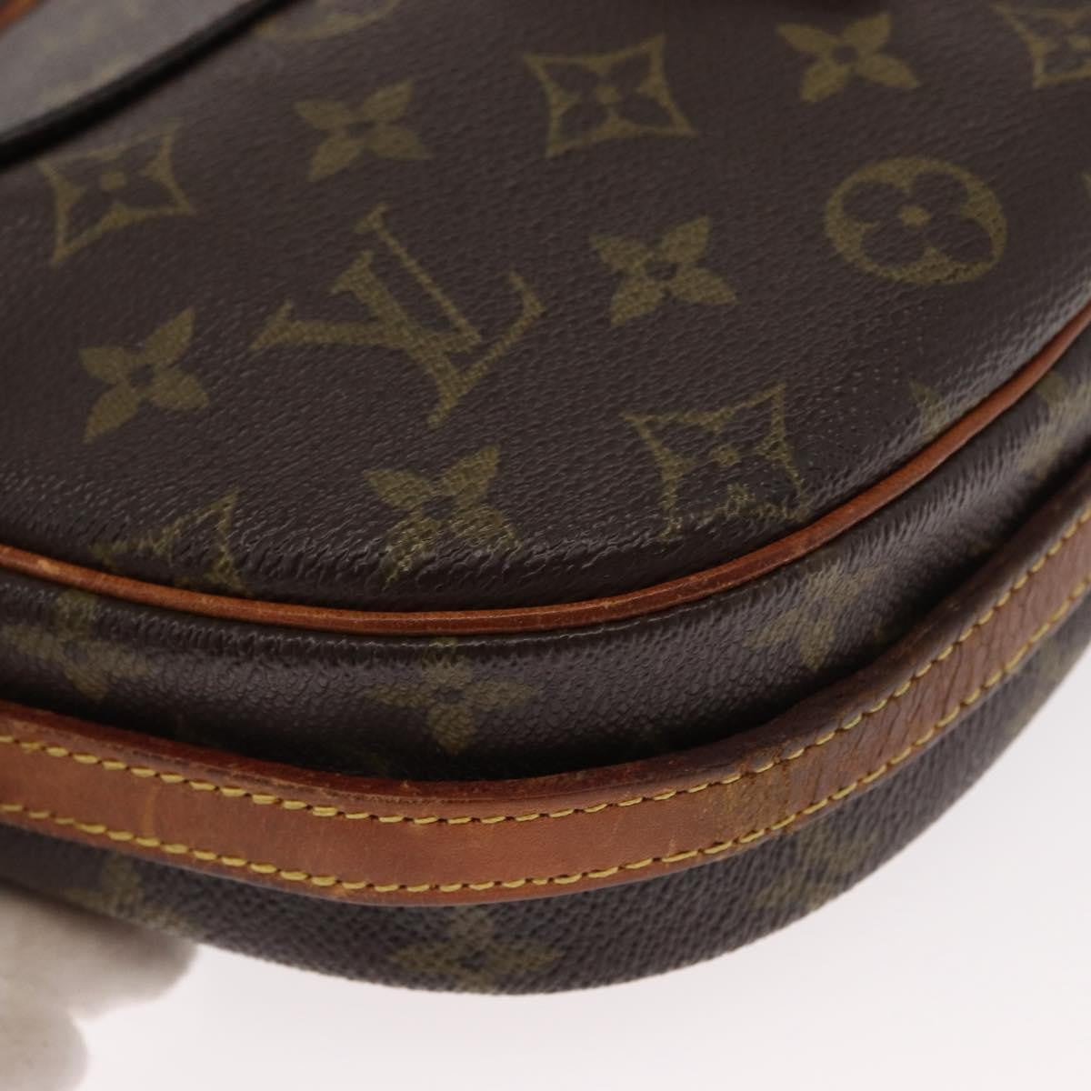 Louis Vuitton Jeune Fille Monogram Canvas Brown Canvas Shoulder Bag Bag (Pre-Owned)