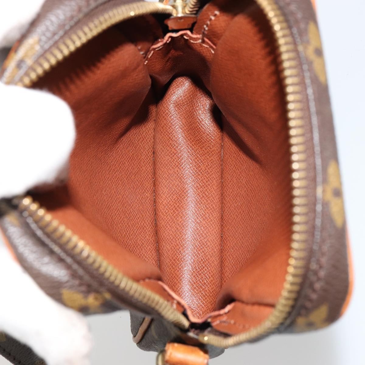Louis Vuitton Danube Monogram Canvas Brown Canvas Shoulder Bag Bag (Pre-Owned)