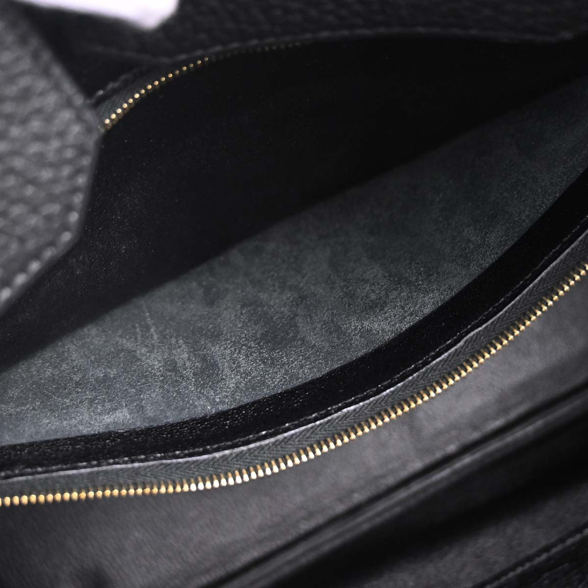Hermes Birkin Black Togo With Gold Hardware Black Calfskin Handbag (Pre-Owned)