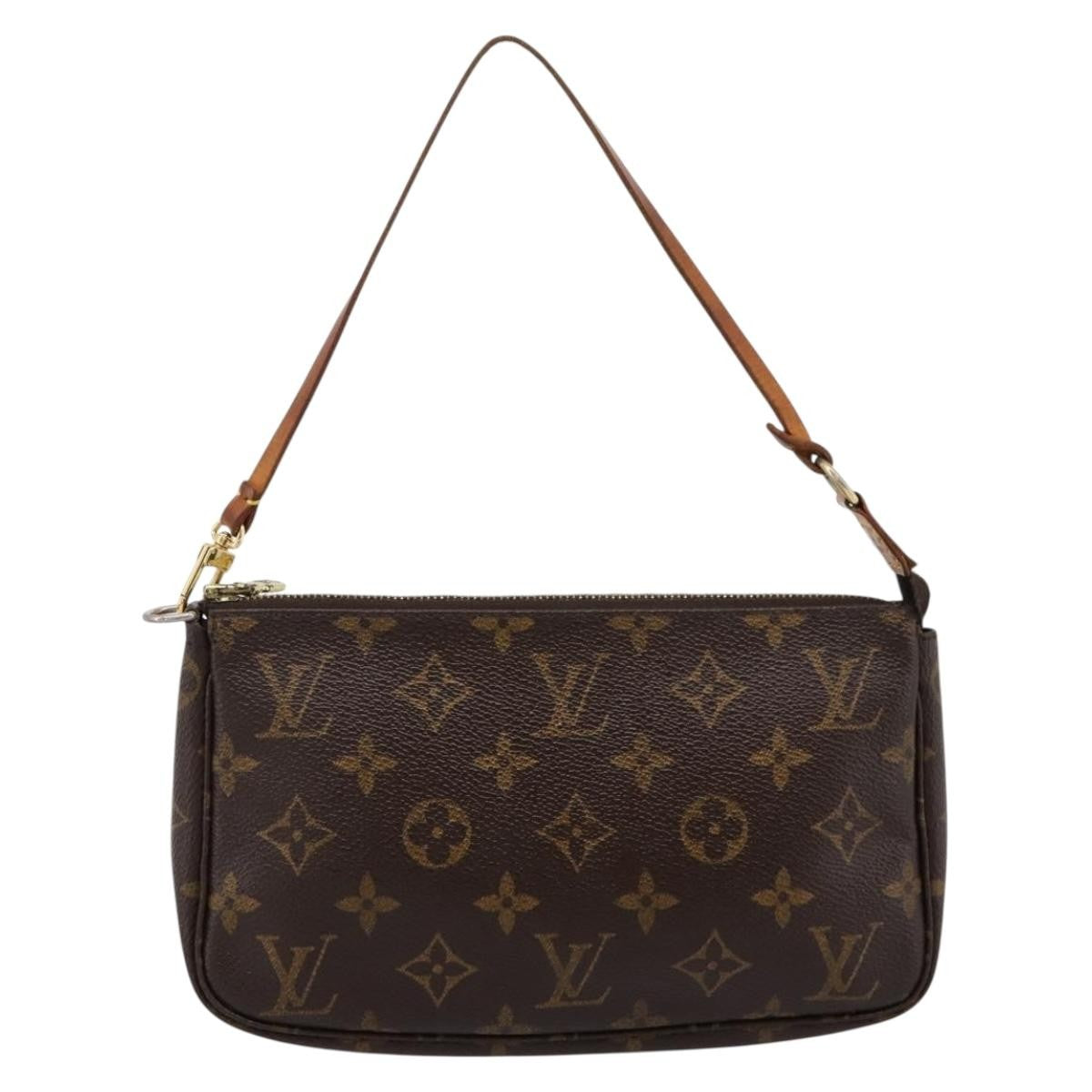 Louis Vuitton Pochette Accessoires Nm Monogram Canvas Brown Canvas Clutche & Pouche Bag (Pre-Owned)