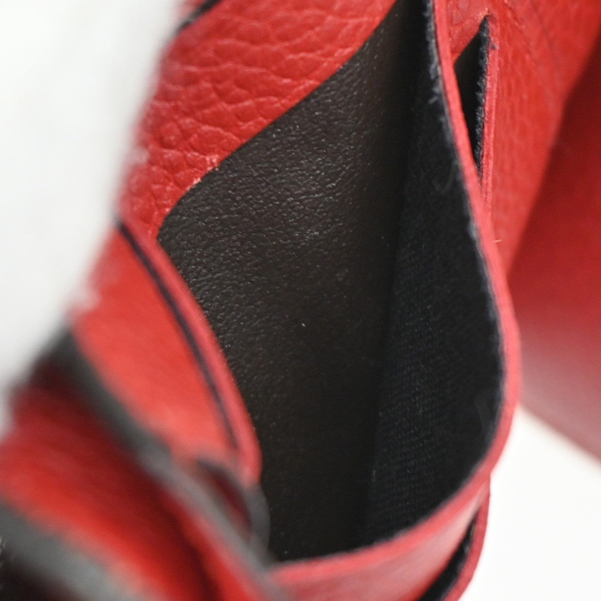 Louis Vuitton Pont Neuf Monogram Empreinte Leather Red Leather Wallets Accessory (Pre-Owned)