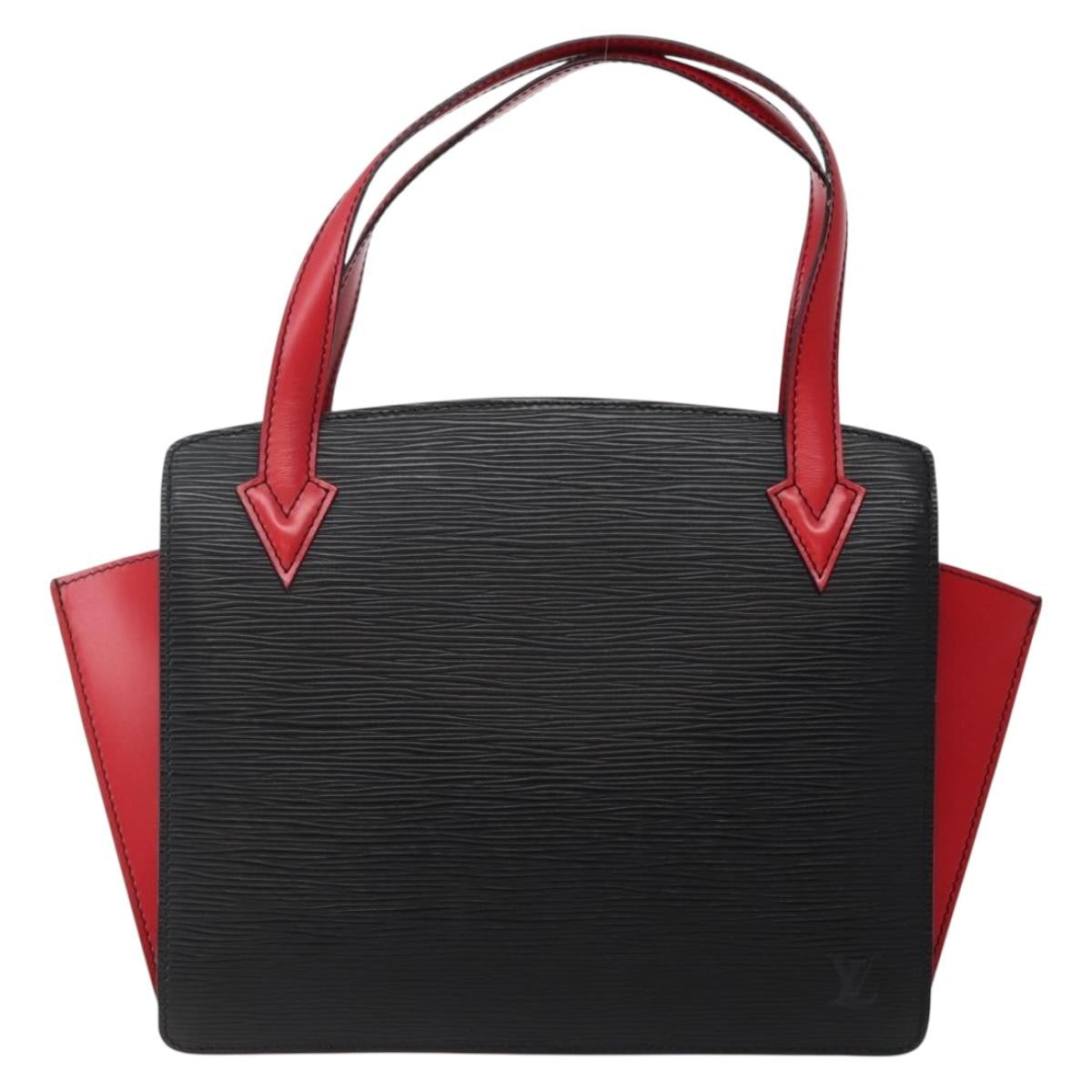 Louis Vuitton Varenne Epi Leather Black Leather Handbag (Pre-Owned)