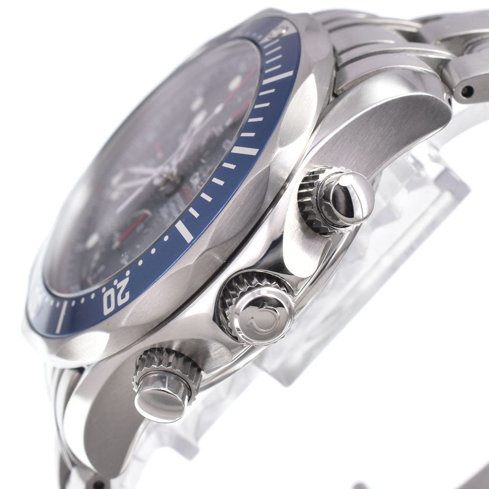 Omega Seamaster Diver 300M Chronometer Chronograph Automatic Stainless Steel Watch (Pre-Owned)
