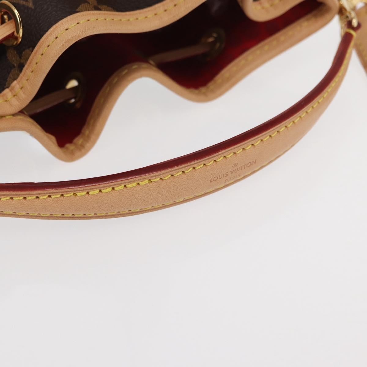 Louis Vuitton Noe Yayoi Kusama Painted Dots Monogram Canvas Brown Canvas Handbag (Pre-Owned)