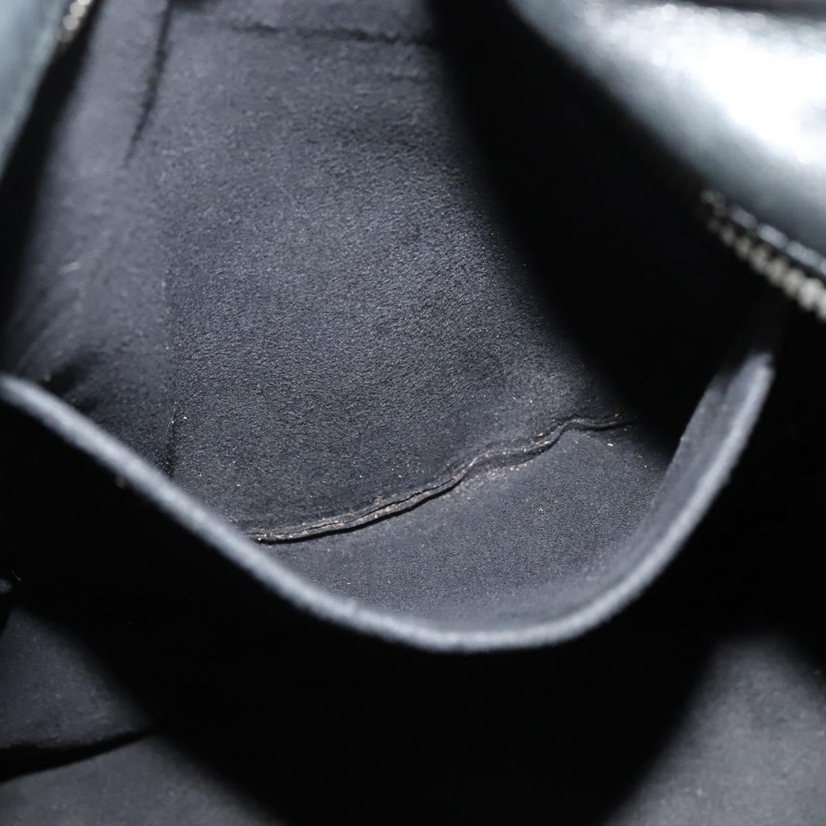 Louis Vuitton Clarkson Messenger Monogram Shadow Leather Black Leather Bag (Pre-Owned)