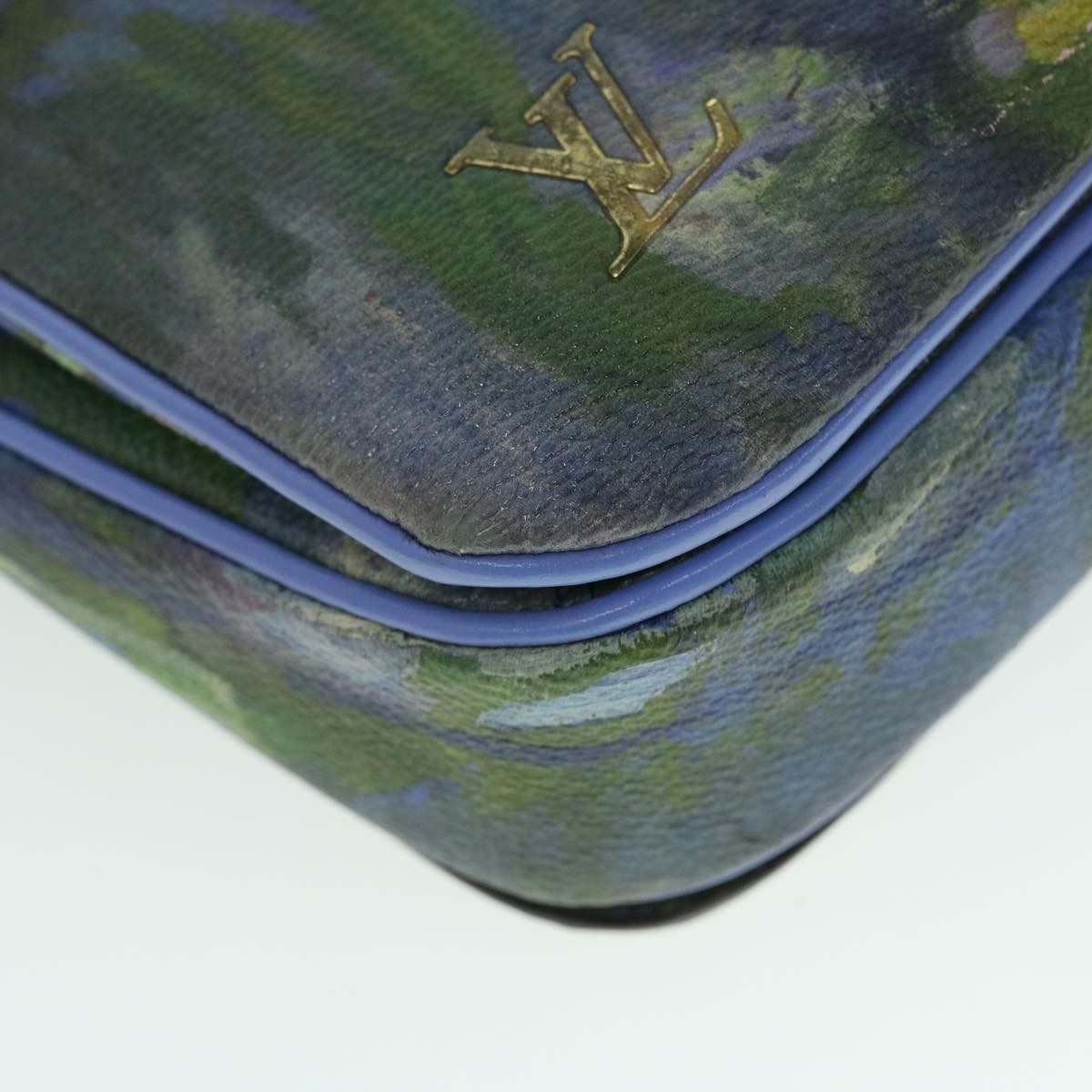 Louis Vuitton Pochette Metis Limited Edition Jeff Koons Monet Print Canvas Multicolour Canvas Clutche & Pouche Bag (Pre-Owned)