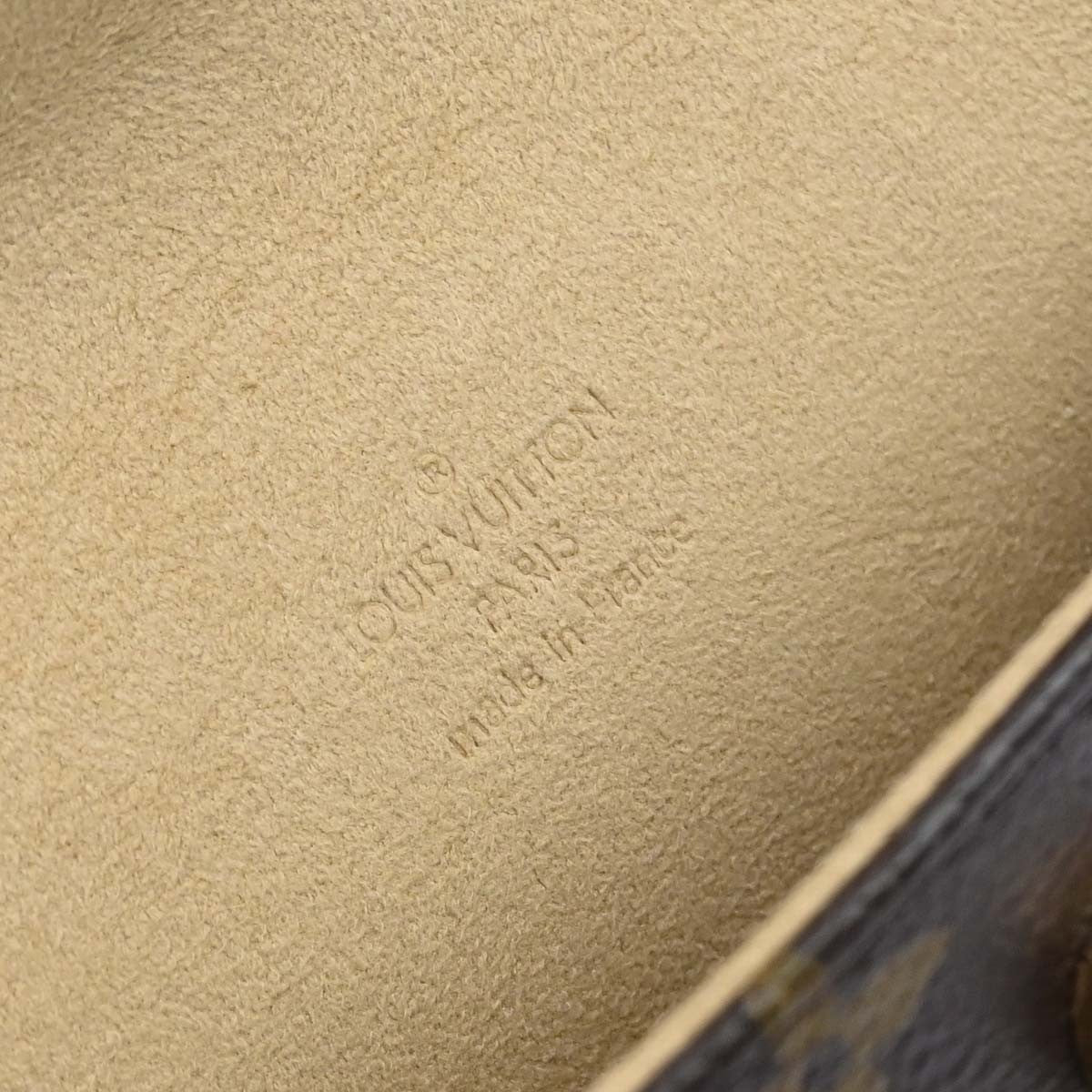 Louis Vuitton Florentine Waist Monogram Canvas Brown Canvas Clutche & Pouche Bag (Pre-Owned)