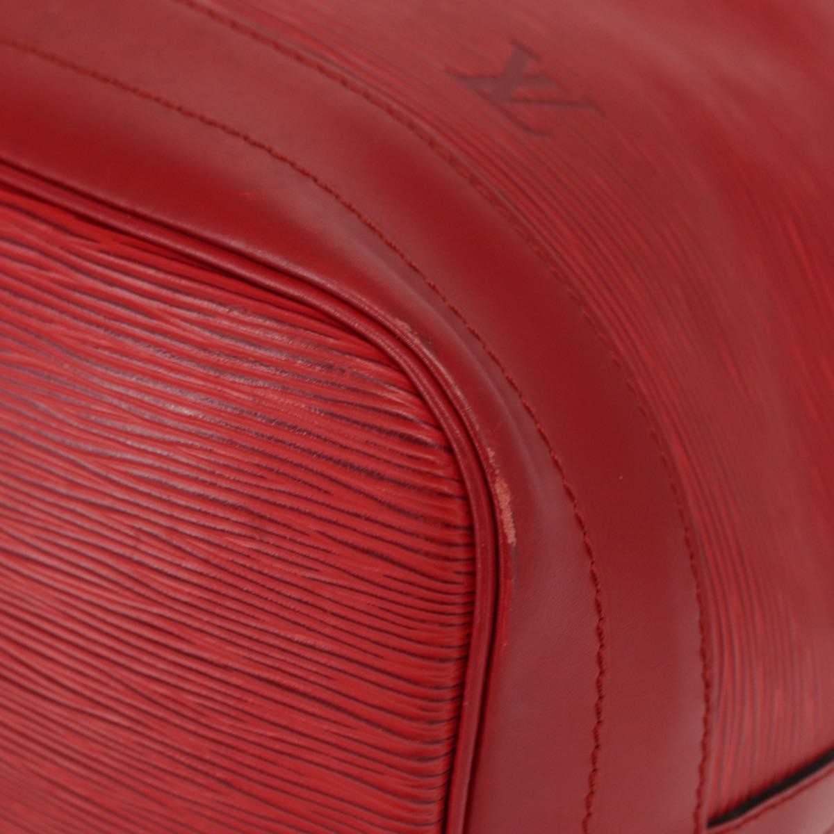 Louis Vuitton Noe Epi Leather Red Leather Shoulder Bag Bag (Pre-Owned)
