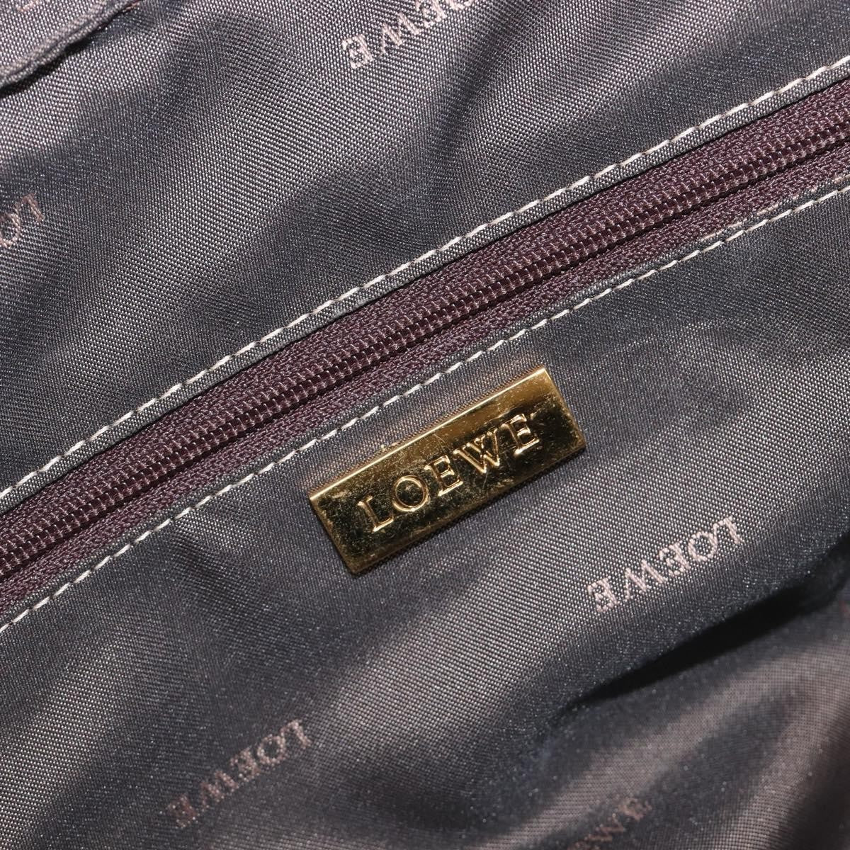 Loewe Amazona Leather Gold Leather Handbag (Pre-Owned)