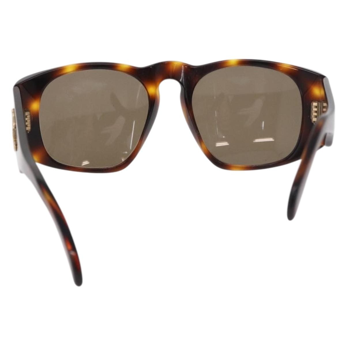 Chanel Logo Cc Plastic Brown Plastic Sunglasse Accessory (Pre-Owned)
