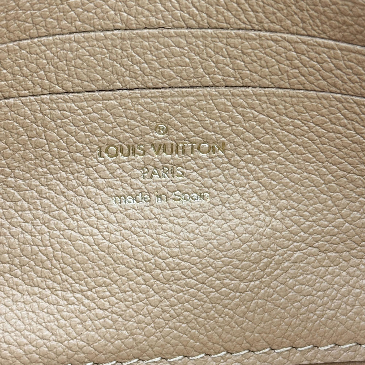 Louis Vuitton Ivy Wallet On Chain Bicolor Monogram Empreinte Giant Brown Leather Crossbody Bag Bag (Pre-Owned)