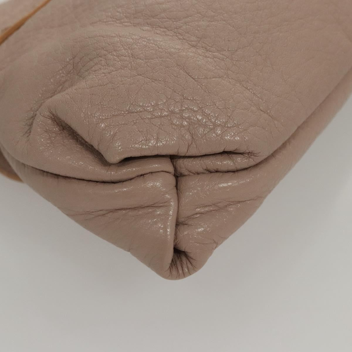 Chloe Lily Leather Pink Leather Handbag (Pre-Owned)