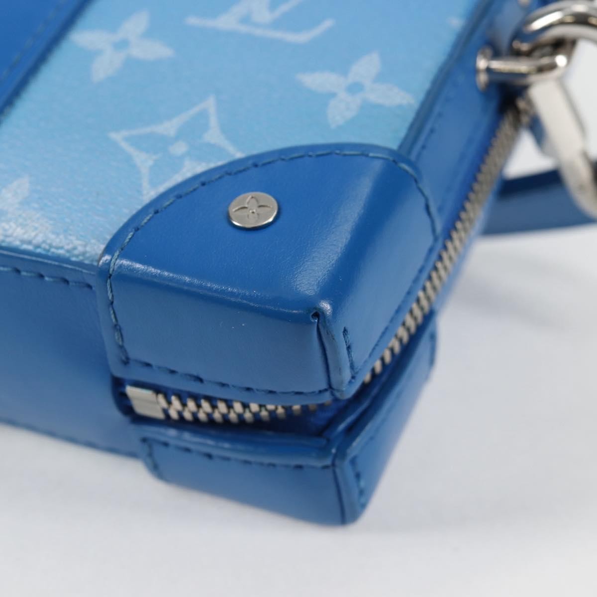 Louis Vuitton Soft Trunk Limited Edition Monogram Clouds Blue Canvas Clutche & Pouche Bag (Pre-Owned)