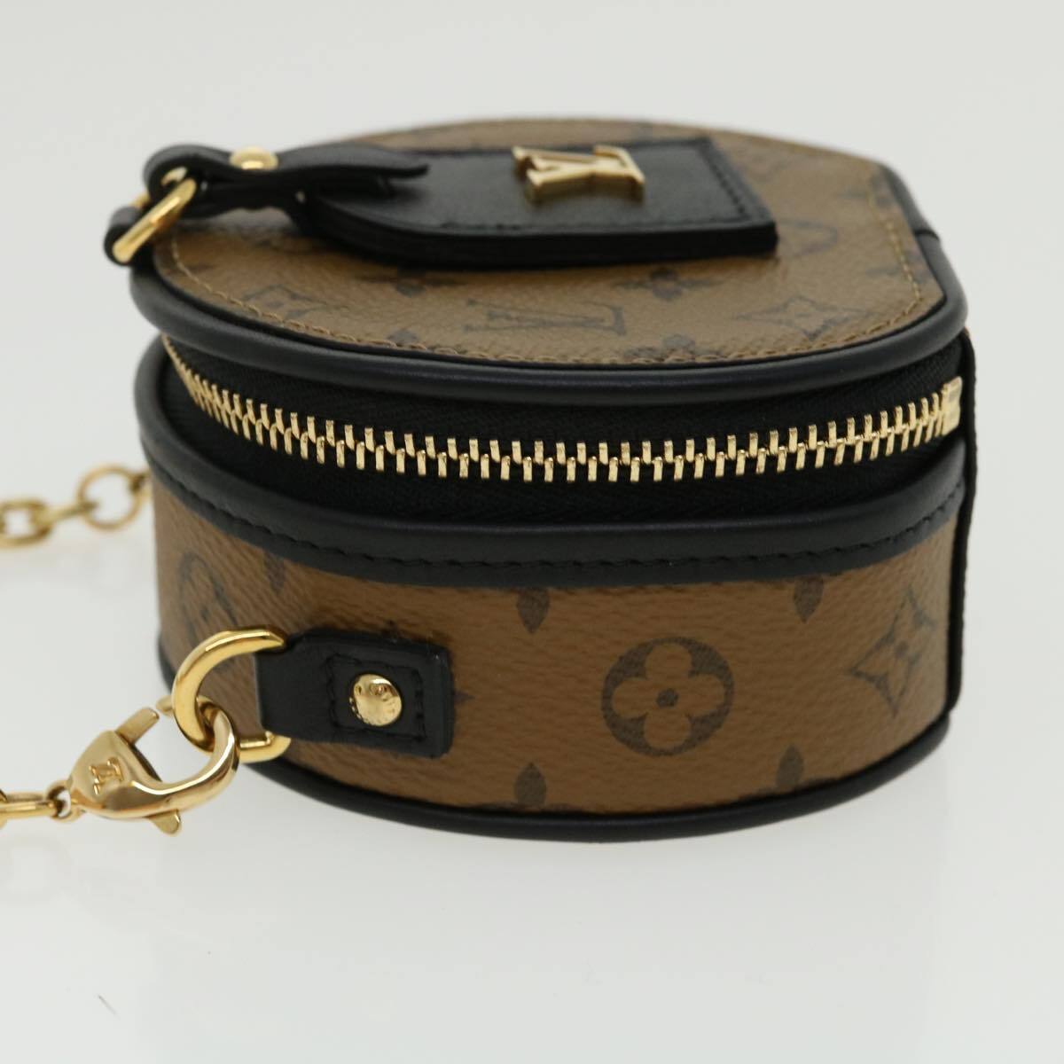 Louis Vuitton Boite Chapeau Souple Reverse Monogram Giant Brown Canvas Bag (Pre-Owned)