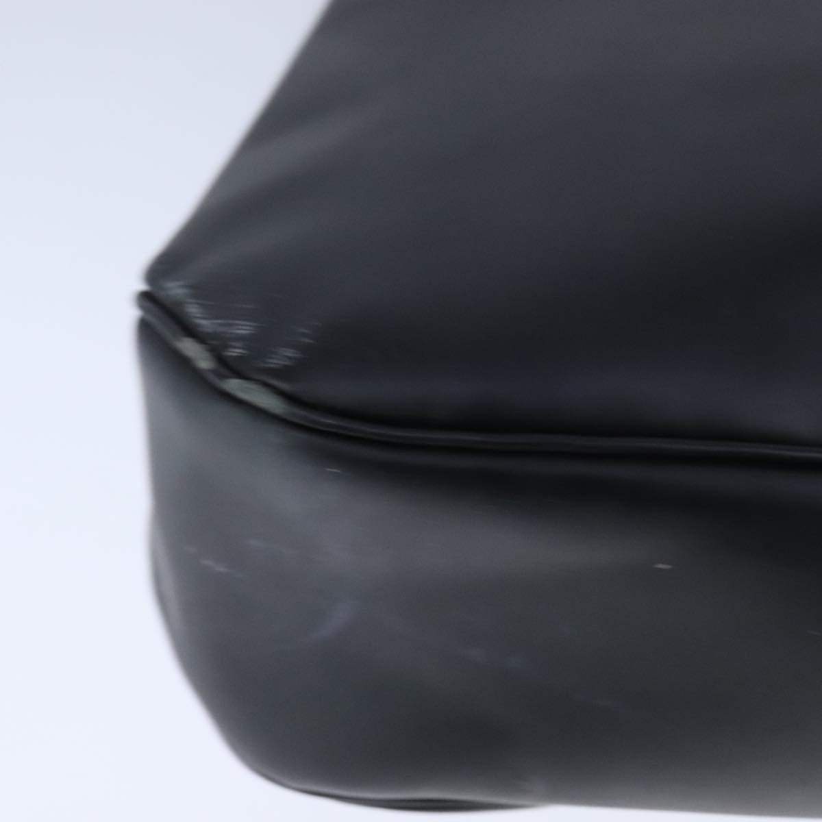 Salvatore Ferragamo Vara Leather Black Patent_Leather Shoulder Bag Bag (Pre-Owned)