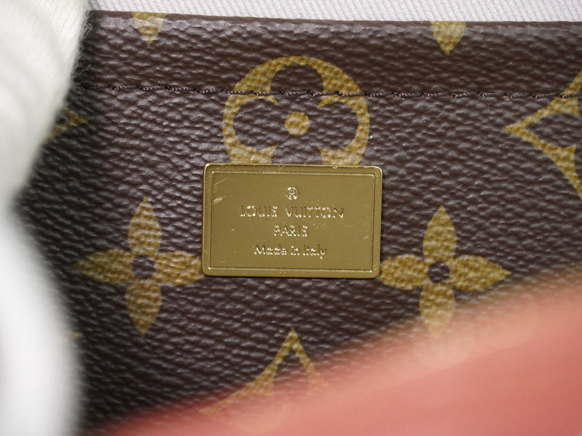 Louis Vuitton Venice Vernis With Monogram Canvas Pink Patent_Leather Shoulder Bag Bag (Pre-Owned)