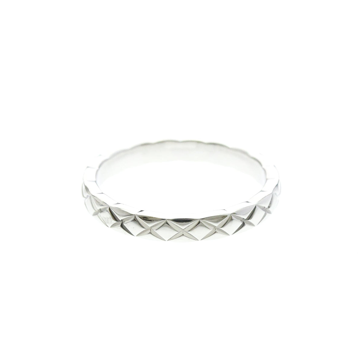 Chanel Coco Crush 950 Platinum Silver Platinum Ring Jewelry (Pre-Owned)