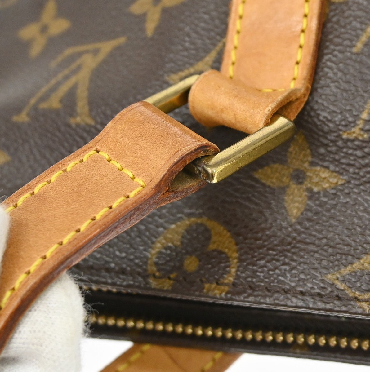 Louis Vuitton Cabas Piano Monogram Canvas Brown Canvas Tote Bag Bag (Pre-Owned)