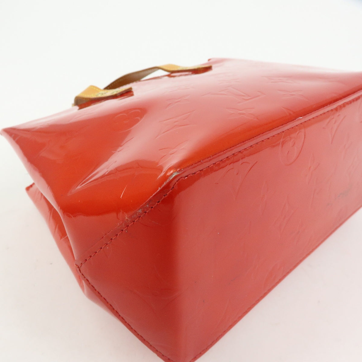 Louis Vuitton Reade Monogram Vernis Red Patent_Leather Handbag (Pre-Owned)