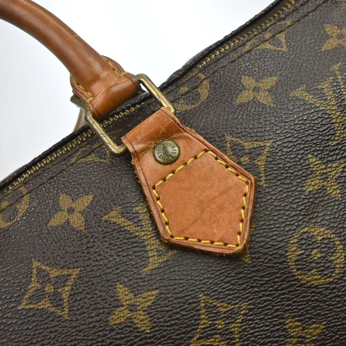 Louis Vuitton Speedy Monogram Canvas Brown Canvas Handbag (Pre-Owned)