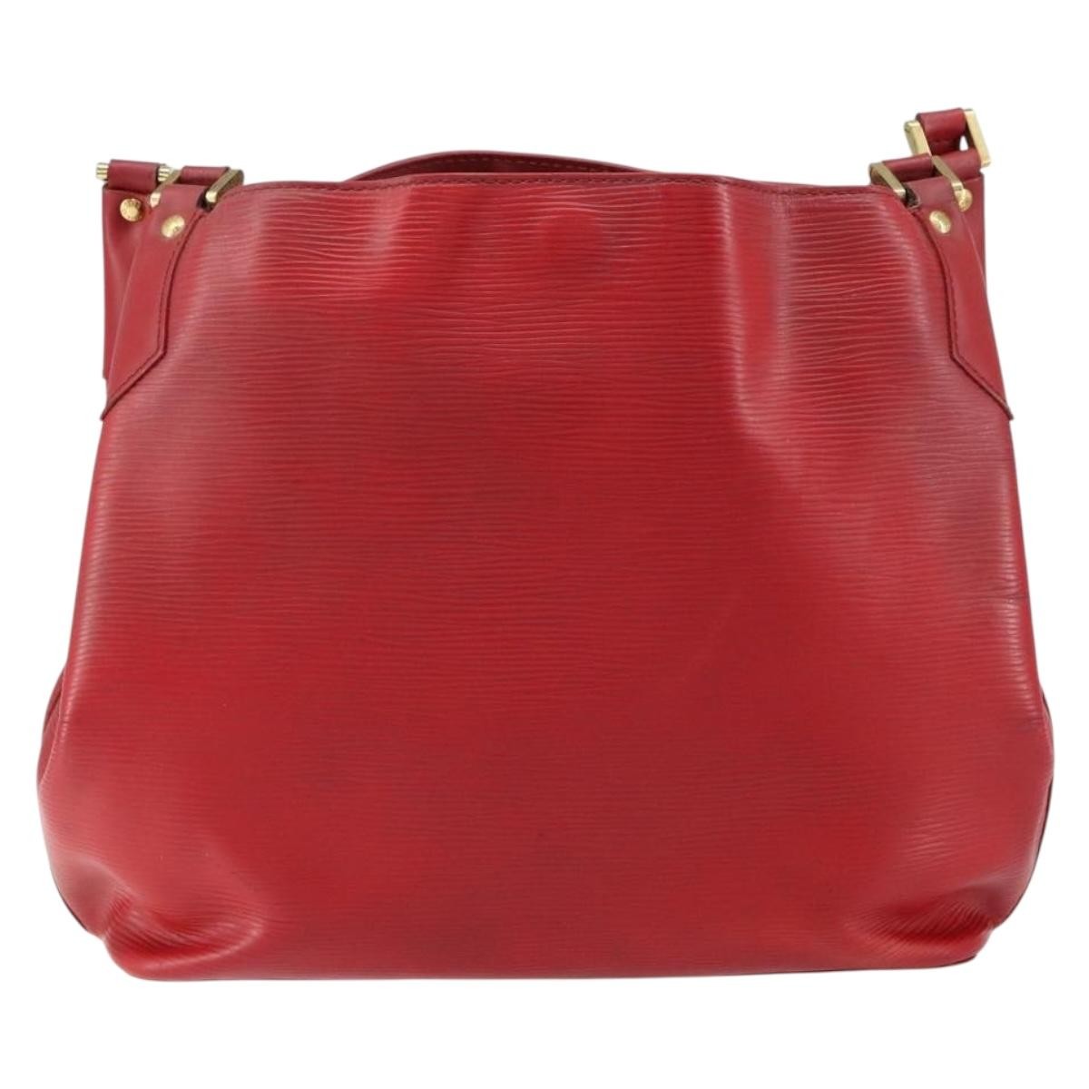 Louis Vuitton Mandara Epi Leather Red Leather Shoulder Bag Bag (Pre-Owned)